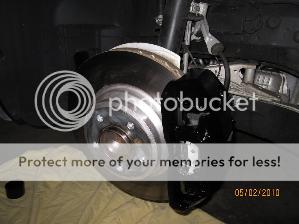 DIY E90 LCI Caliper and Hub Paint Howto